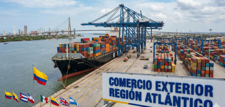 La región del Atlántico, un crecimiento contra la tendencia nacional