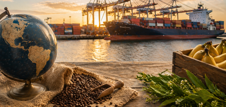 Análisis del tejido exportador colombiano hacia distintos destinos en el mundo en 2025