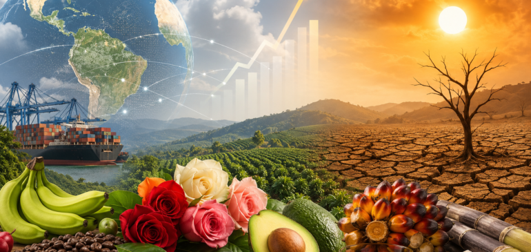 Fenómeno de El Niño 2026 podría impactar el 80% de las principales exportaciones no minero-energéticas de Colombia