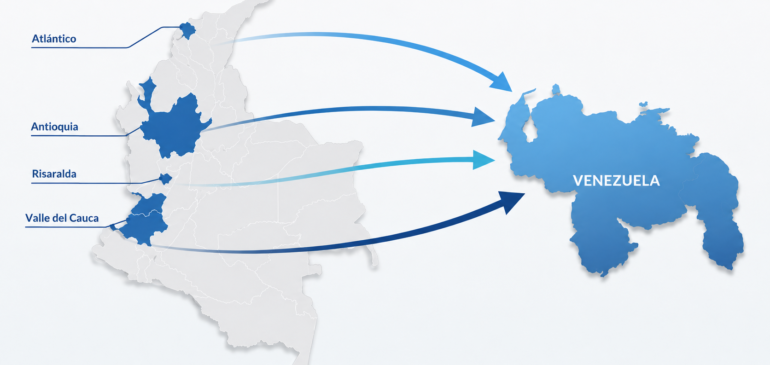 Identificación de oportunidades departamentales de exportación hacia Venezuela en el corto plazo